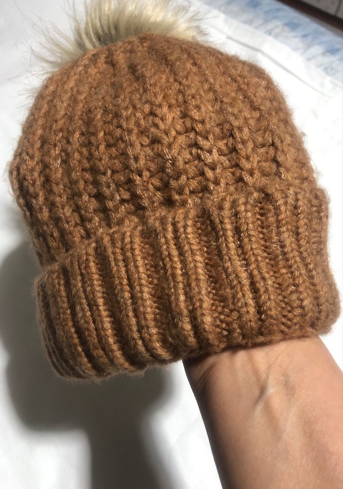 Kürk Detaylı Kadın Bere - Görsel 5