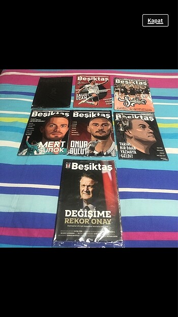Beşiktaş Dergisi 7 adet