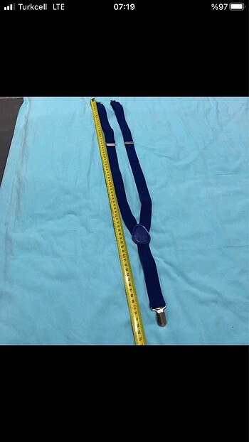 Pantalon askısı lacivert - Görsel 4