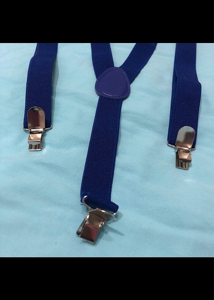 Pantalon askısı lacivert - Görsel 3