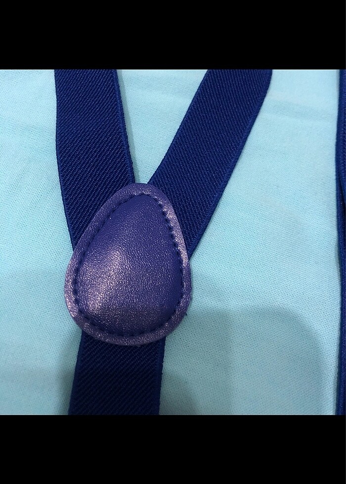 Pantalon askısı lacivert - Görsel 2