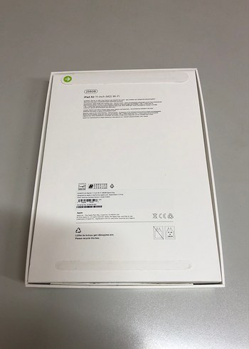 Apple Ipad Air boş kutusu
