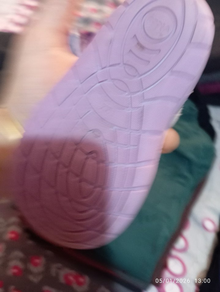 Kız Çocukları İçin Pembe Sıcak panduf ev ayakkabisi Vicco - Görsel 3