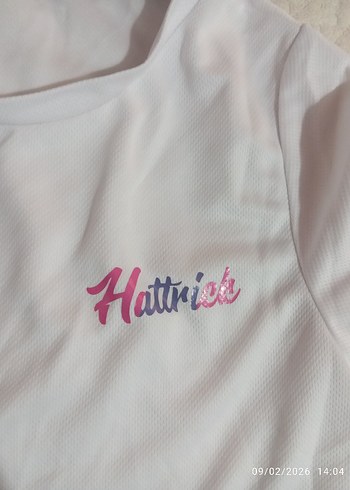 Beyaz Spor t-shirt kız çocuk - Görsel 2