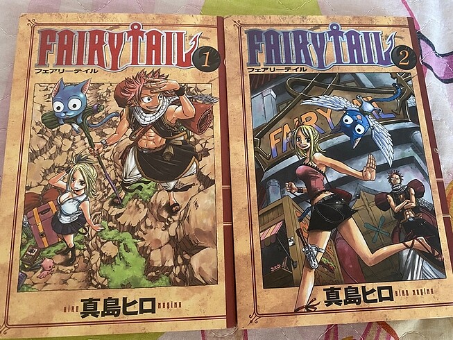 fairy tail manga 1-2