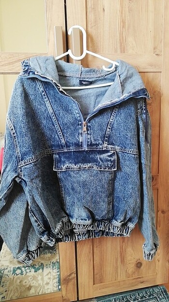 Denim sweatshirt m beden 