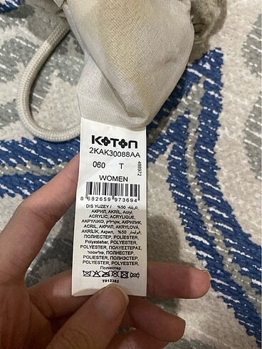Koton koton peluş çanta