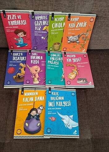 Beden Erdem çocuk yayınları. yıldızlı öyküler. 10 lu set. herbiri 46 s