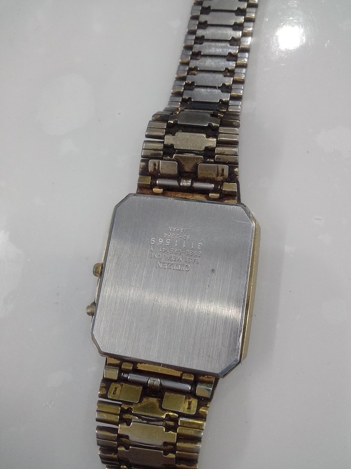 Altın Renk Vintage Citizen Erkek Saati - Görsel 5