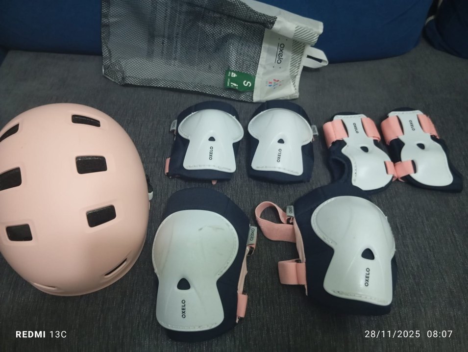 oxelo çocuk kask ve koruma seti - Görsel 2