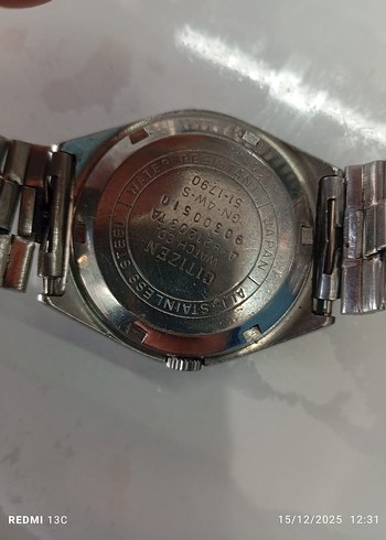 citizen otomatik saat - Görsel 4