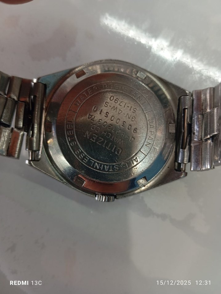 citizen otomatik saat - Görsel 4