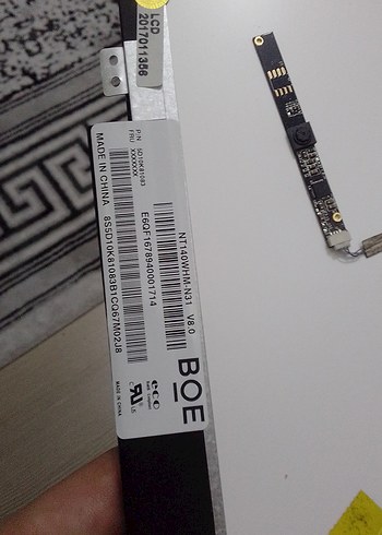 Siyah Anakart ve Genişleme Kartı ve ekran hometech saglamlar - Görsel 3