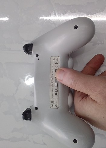 Beyaz PlayStation Kablosuz Oyun Kumandası orjinal sony - Görsel 3