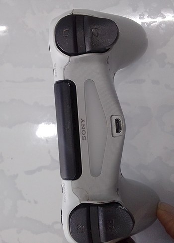 Beyaz PlayStation Kablosuz Oyun Kumandası orjinal sony - Görsel 2