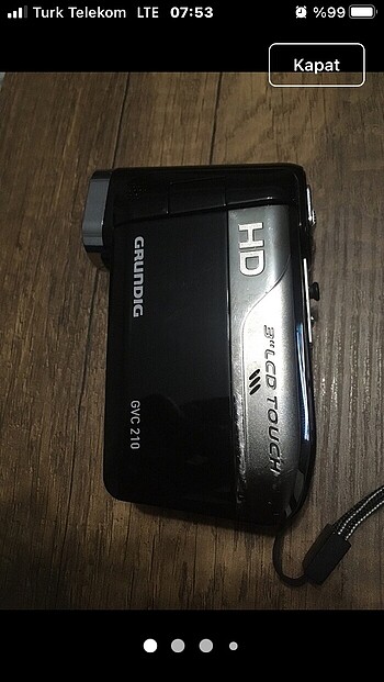 Grundig dijital kamera fotoğraf makinesi