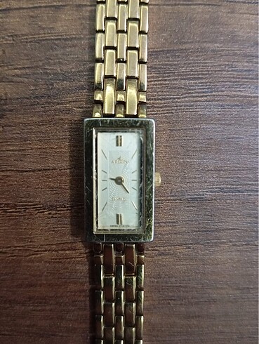 18 K gold crown altın kaplama saat