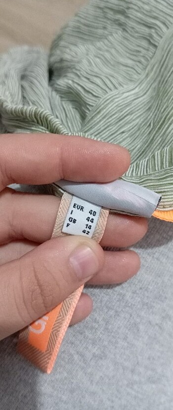 40 Beden haki Renk Bluz 