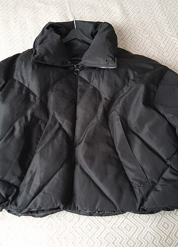 44 Beden siyah Renk Oversize mont