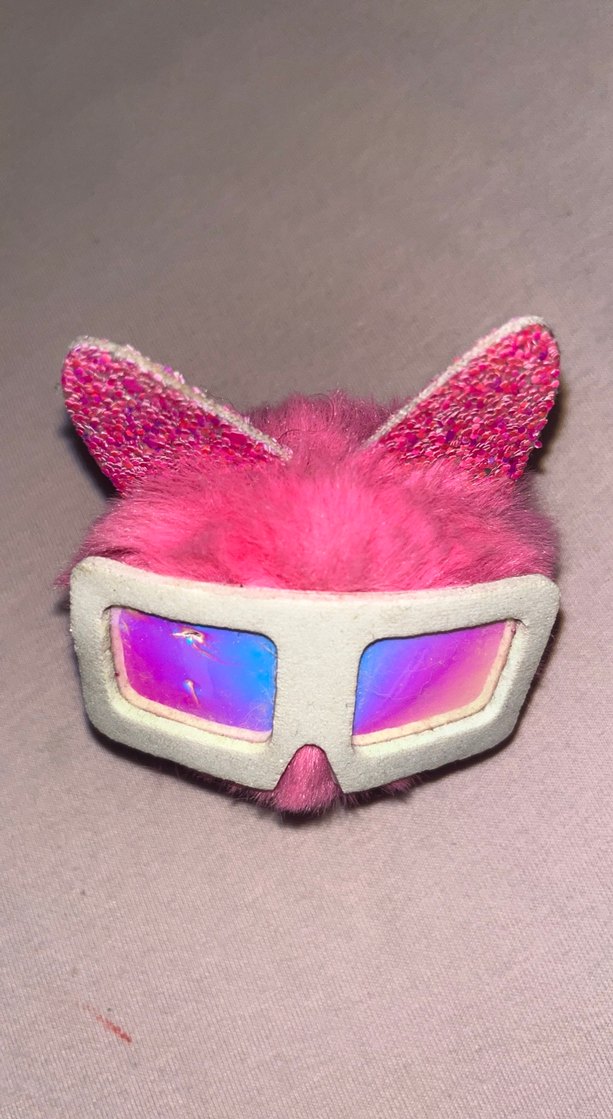 Pembe Parlak Kedi Aksesuarı - Görsel 2