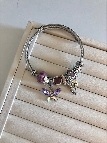  Beden çeşitli Renk Pandora toka set