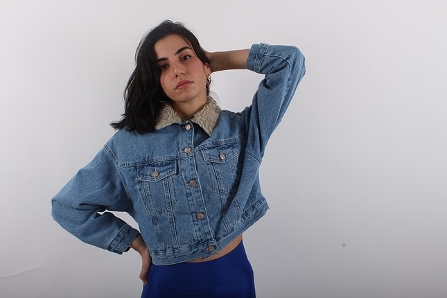 Crop Kot Ceket