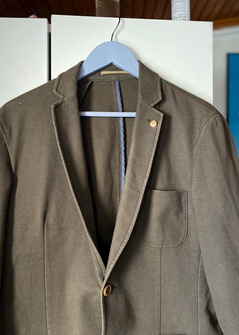 Erkek Kahverengi Düğmeli Ceket - Görsel 2