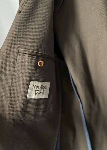 Erkek Kahverengi Düğmeli Ceket - Görsel 4