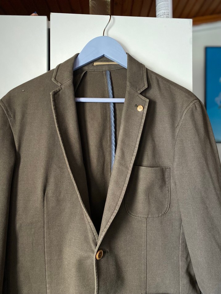 Erkek Kahverengi Düğmeli Ceket - Görsel 2