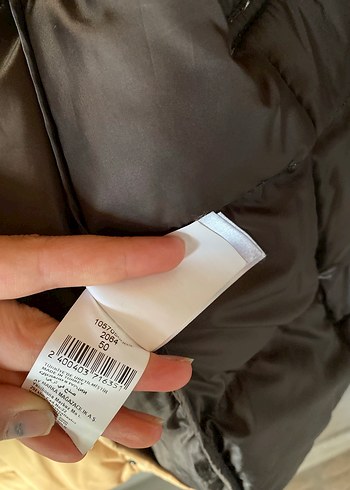 Kadın Bej Suni Kürklü Midi Kışlık Mont - Görsel 5