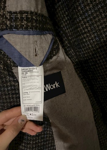 Düğmeli Kahverengi Erkek Ceket - Görsel 6