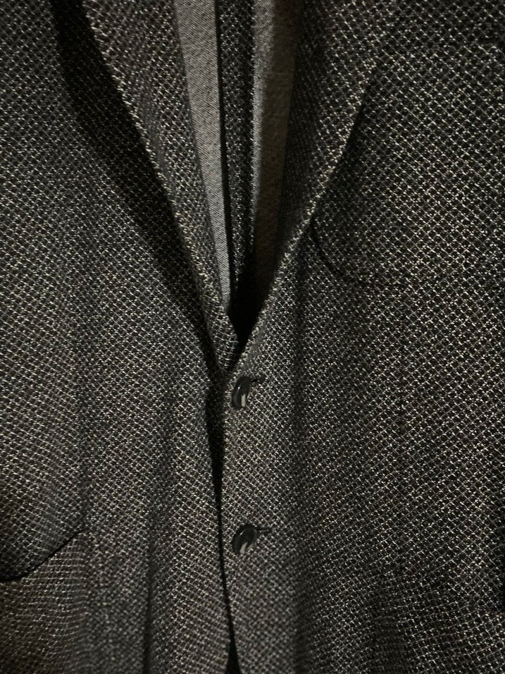 Gri Düğmeli Erkek Ceket - Görsel 3