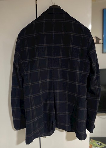 Erkek Siyah Kareli Regular Fit Takım Elbise Ceket - Görsel 7