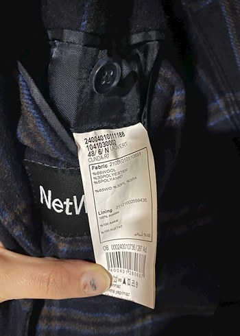 Erkek Siyah Kareli Regular Fit Takım Elbise Ceket - Görsel 8