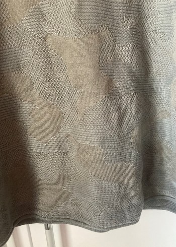 Gri Erkek Triko Uzun Kollu Bisiklet Yaka Kazak - Görsel 3