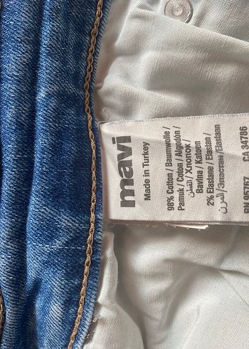 Mavi jeans hiç kullanılmadı - Görsel 11
