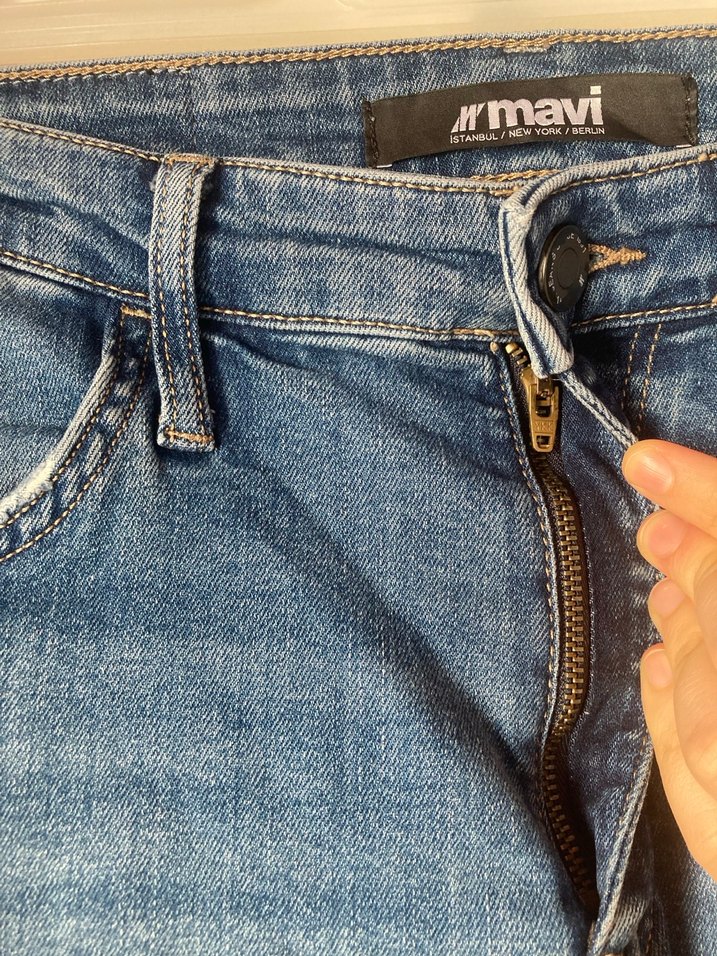 Mavi jeans hiç kullanılmadı - Görsel 5