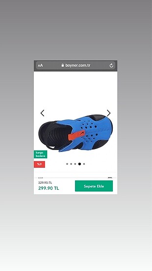 Nike Orijinal Nike Erkek Çocuk Sandalet