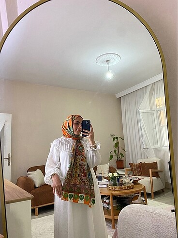  Beden Hint pamuğu şal