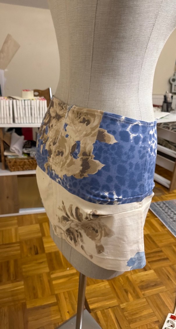 Bohem Stil Bağcıklı Mini Etek Y2K - Görsel 3