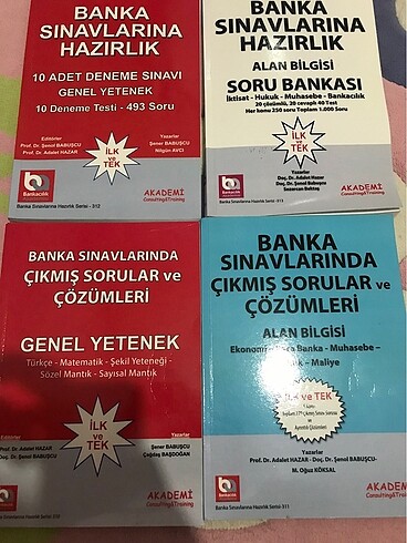 Banka sınavı hazırlık