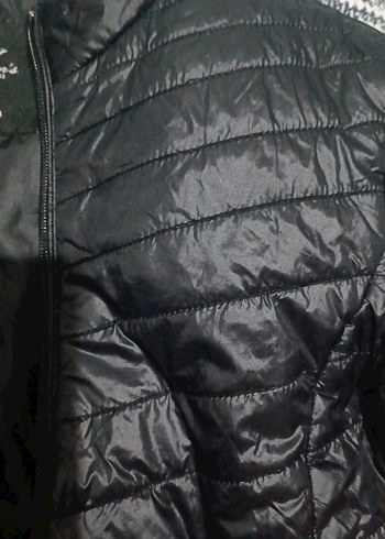 Siyah Fermuarlı Kadın Ceket - Görsel 3