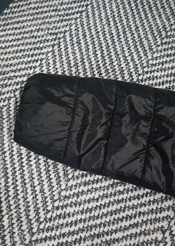 Siyah Fermuarlı Kadın Ceket - Görsel 4