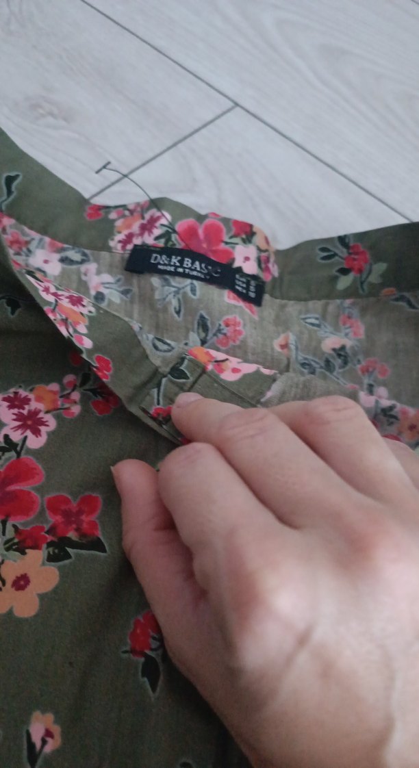 Çiçek Desenli Uzun Bohem Kadın Etek - Görsel 4