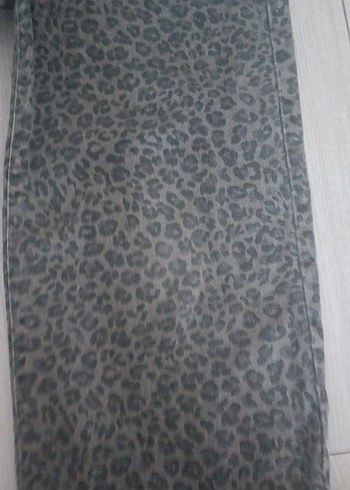 Gri Desenli Bol kesim Jena cocuk - Görsel 5