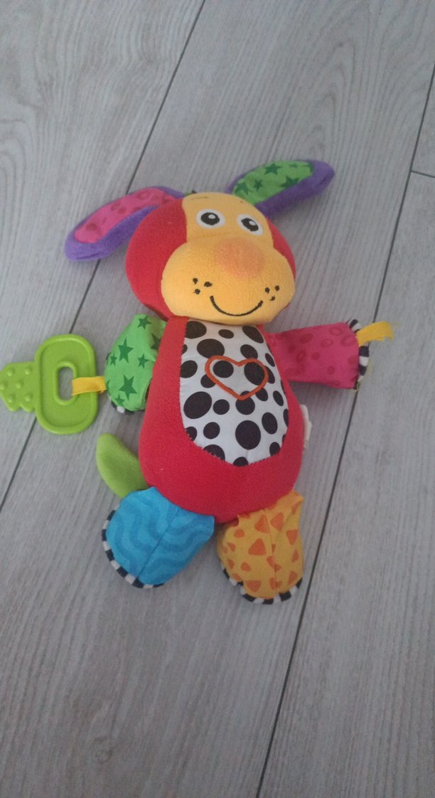 Renkli Diş Kaşıyıcı ve Çıngırak Oyuncak - Görsel 2