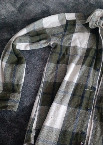 Gri Ekose Desenli Erkek Gömlek - Görsel 3