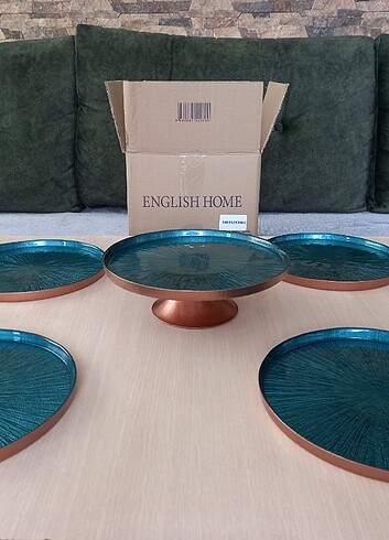 ENGILISH HOME PASTA KAHVALTI SETİ 5 PARÇA