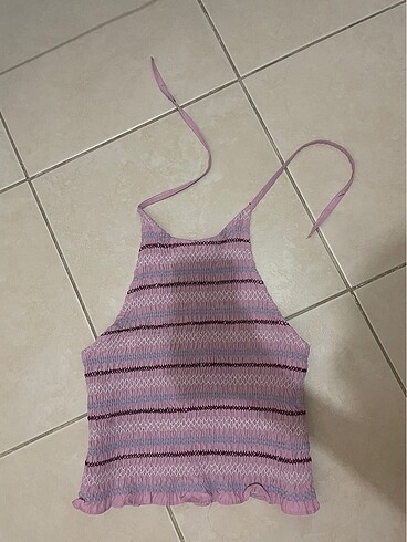 Pembe boyundan bağlamalı crop