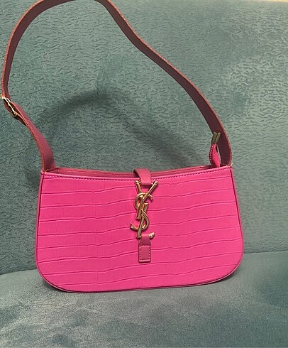 Ysl pembe rugan çanta
